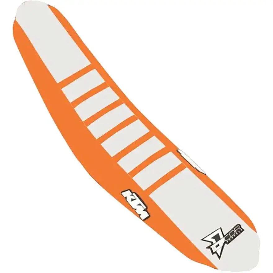 D-COR 30-30-313 Seat Cover Org/Wht/Org Ktm Sx/F 250 450