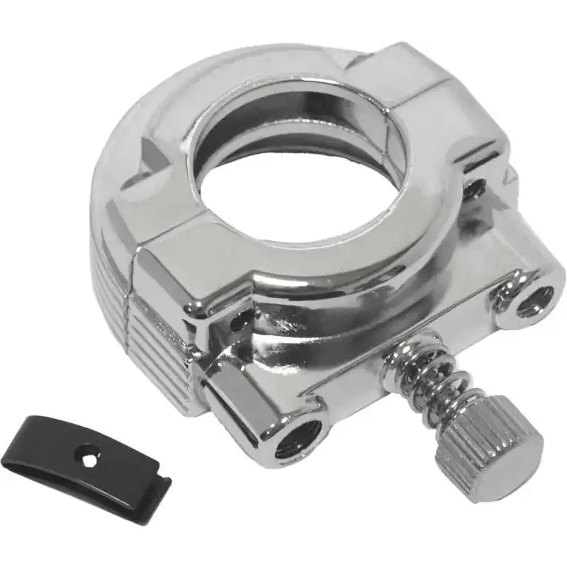 30-665A Throttle Clamp Dual Cable Chrome