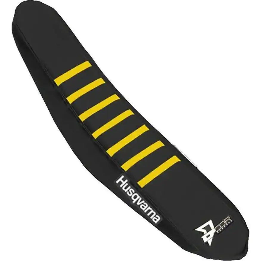 D-COR 30-70-501 Seat Cover Blk/Blk/Yel Tc/Fc 125 450