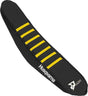 D-COR 30-70-501 Seat Cover Blk/Blk/Yel Tc/Fc 125 450