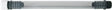 300-10000 Fire Power Filler Hose W/Screw Cap Clear 12’’ - Container Replacement parts