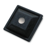 Square black plastic push-in cover for 30000-7 Wirthco Locking Bumper Plug