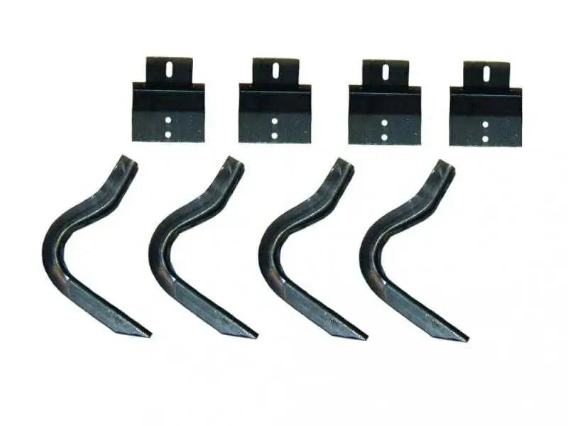 LUND 300038 Lund 04-14 Ford F-150 SuperCab (80in) EZ Running Board Mounting Bracket Kit - Brite