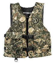 30004-03-A-CM Airhead Yukon Sportsman Life Vest Camo Yo - Pfd - Personal Floatation Device