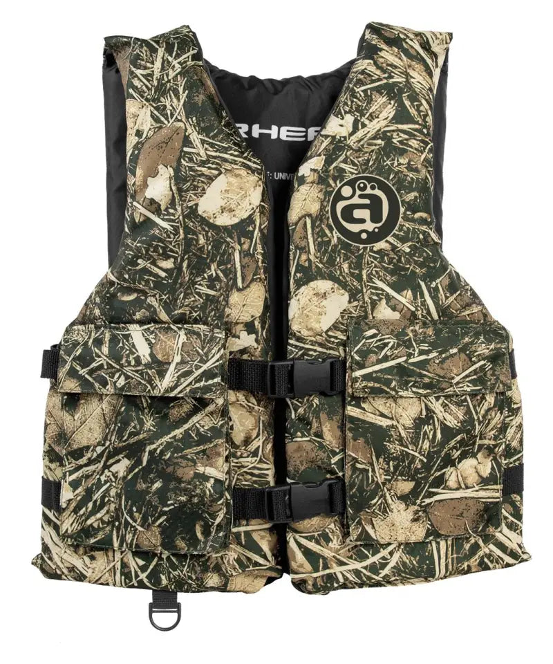30004-16-A-CM Airhead Yukon Sportsman Life Vest Camo Ad - Pfd - Personal Floatation Device