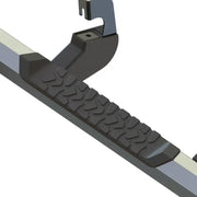 Black Maxway Octa Series nerf bar with rubber grip and silver frame