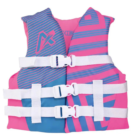 30081-03-A-HPSB Airhead Trend Vest Hot Pink / Sky - Pfd - Personal Floatation Device