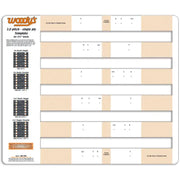 300S-TEMP Studding Template 3.0’’ Pitch Single Ply - 300S