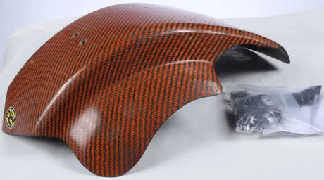 301090-ORG Skid Plate Carbon Fiber Orange