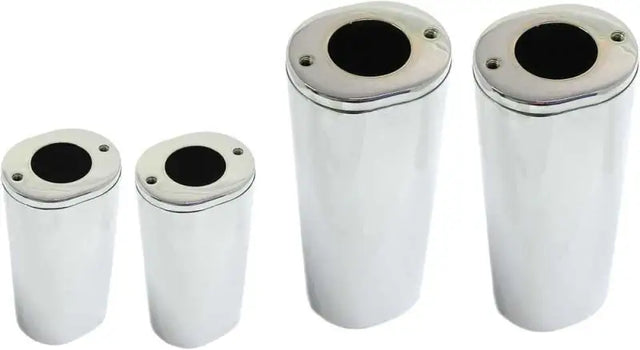 301189 Upper Fork Tube Covers Chrome Touring 84 13 Flst 86 14