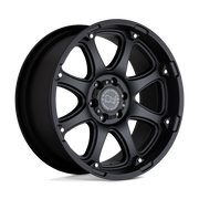 Matte Black 22X14 Wheel Pros Glamis with 8X170 Bolt Pattern