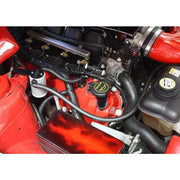 J&L 3013P-C 3013P-C J&L 05-10 Ford Mustang GT/Bullitt/Saleen Passenger Side Oil Separator 3.0 - Clear Anodized