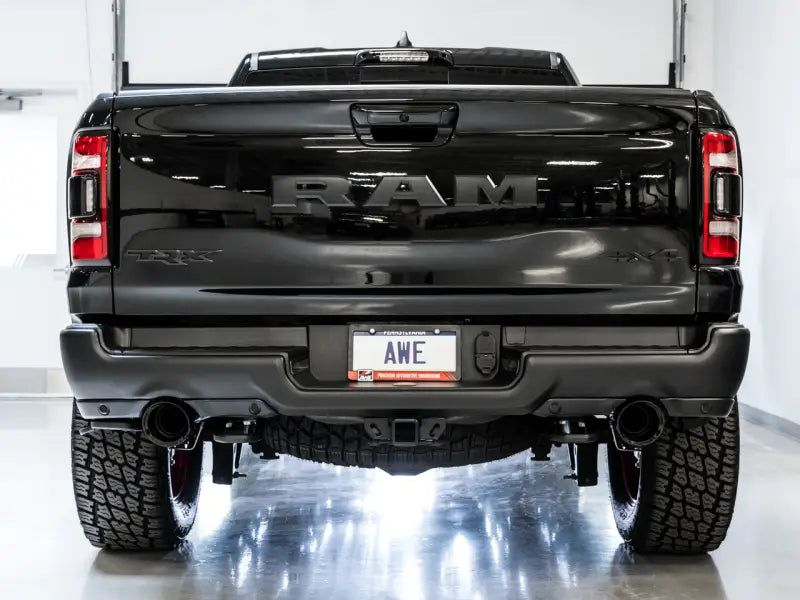 3015-33005 Awe 0Fg Catback Ram Trx - Black Tip - Exhaust System Kit
