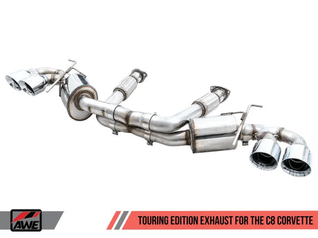 3015-43159 AWE Touring Edition Exhaust C8 Corvett - System Kit