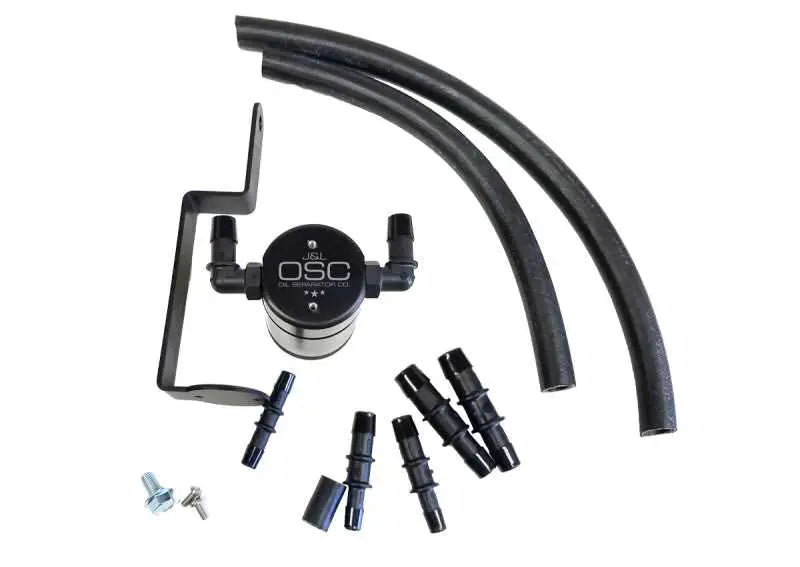 J&L 3019P-B J&L 99-04 Ford Mustang GT Passenger Side Oil Separator 3.0 - Black Anodized