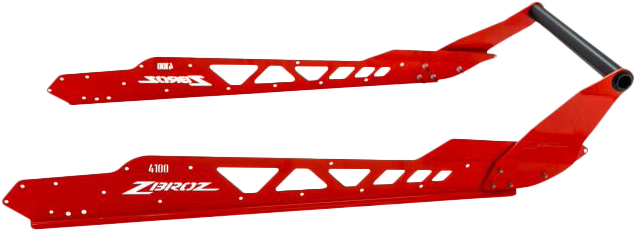 Zbroz Shredder Rear Bumper Body K40-0823565-02 - Red 4100 Series