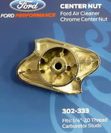 302-333 Ford Air Cleaner Nut - Chrome - Mounting