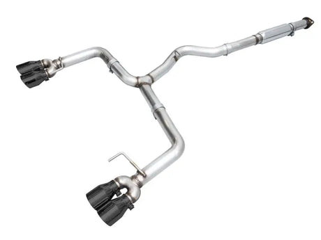 3020-43979 AWE Wrx Vb Track Exhaust system showcasing precision engineering and durable construction with a track-inspired design for enhanced performance.
