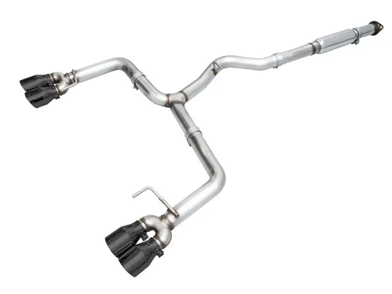 3020-43979 AWE Wrx Vb Track Exhaust system showcasing precision engineering and durable construction with a track-inspired design for enhanced performance.