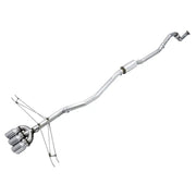 AWE Tuning 3020-52008 3020-52008 AWE Tuning 2016+ Honda Civic Si Track Edition Exhaust w/Front Pipe & Triple Chrome Silver Tips