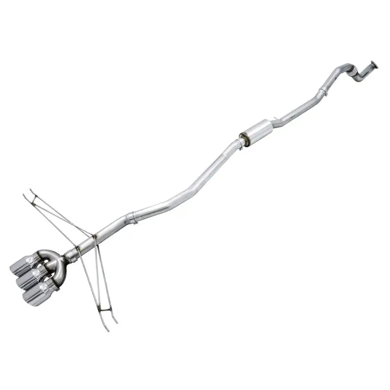 AWE Tuning 3020-52008 3020-52008 AWE Tuning 2016+ Honda Civic Si Track Edition Exhaust w/Front Pipe & Triple Chrome Silver Tips
