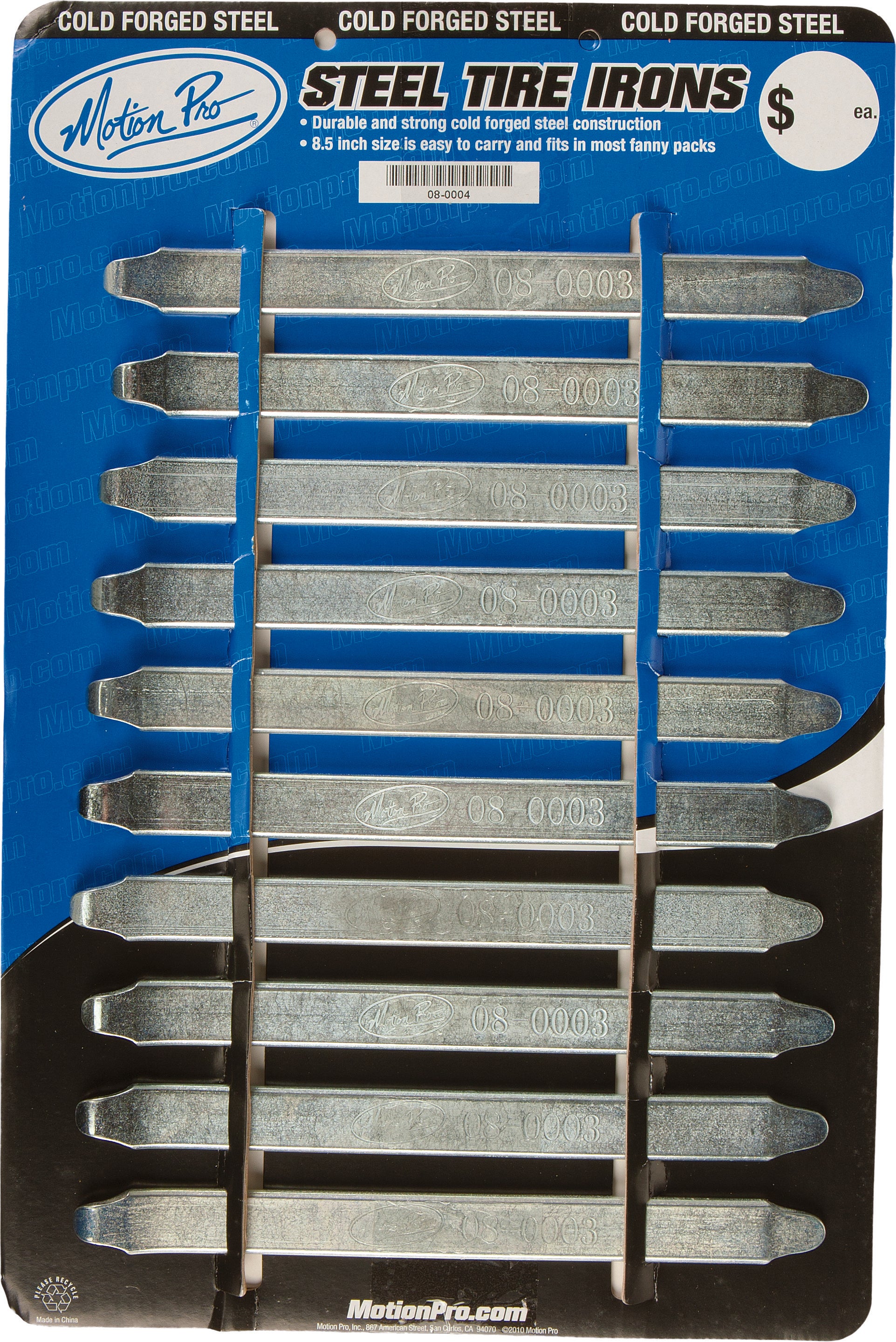 Motion PRO Forged Steel Tire Iron Tools 08-0004 - Irons 8.5 10 CD