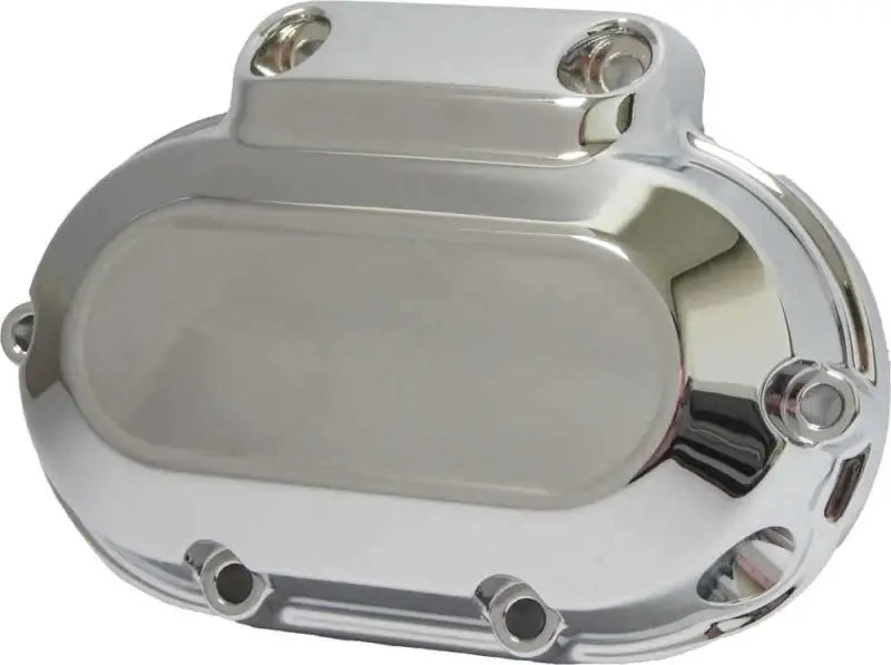 302226 Trans Side Cover Chrome 6 Spd Twin Cam 07 17 & Dyna 06