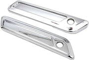 302268 Saddlebag Latch Covers Chrome