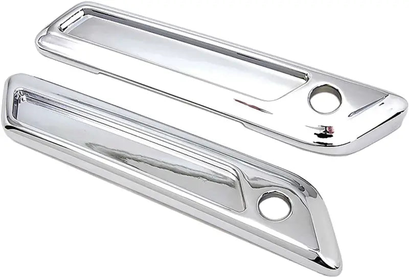 302268 Saddlebag Latch Covers Chrome