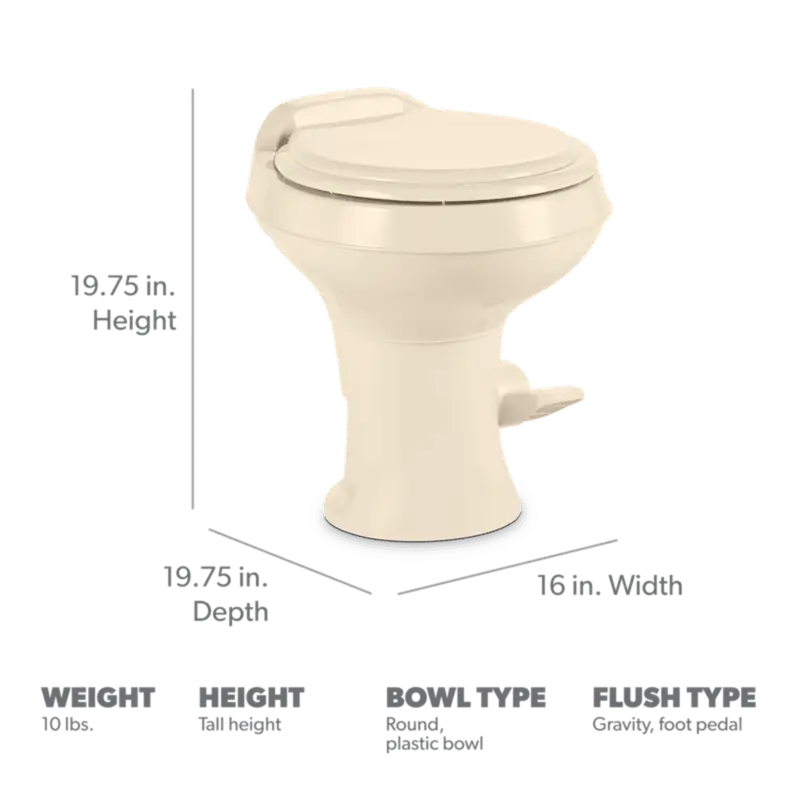 302300073 Dometic Toilet Permanent