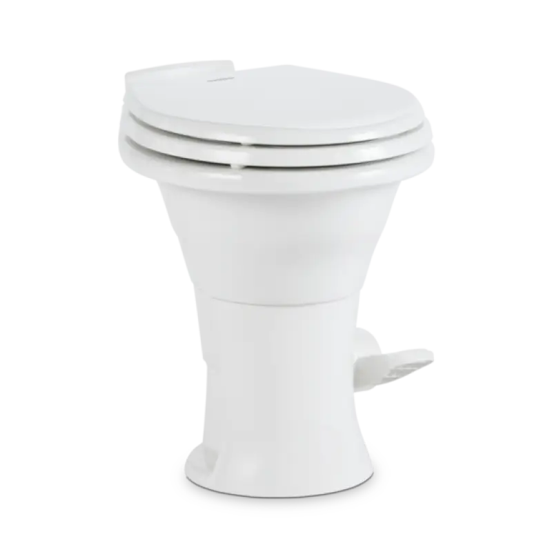 Dometic 302310081 310-Wsc/Rt/White RV Toilet - White Ceramic, Easy Installation, Reliable Performance.
