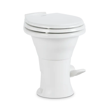 Dometic 302310081 310-Wsc/Rt/White RV Toilet - White Ceramic, Easy Installation, Reliable Performance.