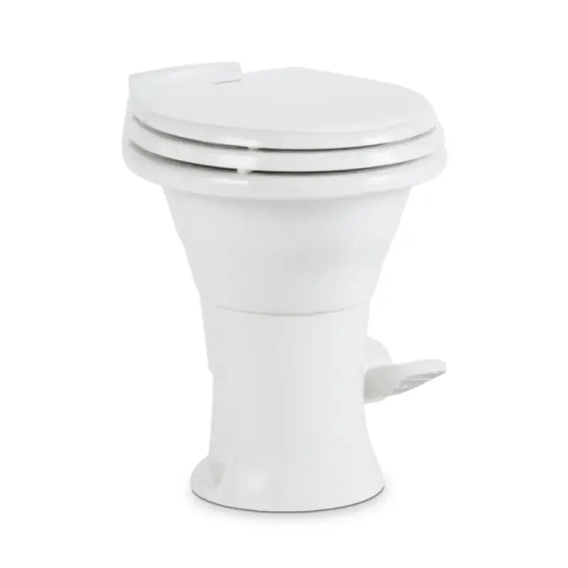 Dometic 302310081 310-Wsc/Rt/White RV Toilet - White Ceramic, Easy Installation, Reliable Performance.