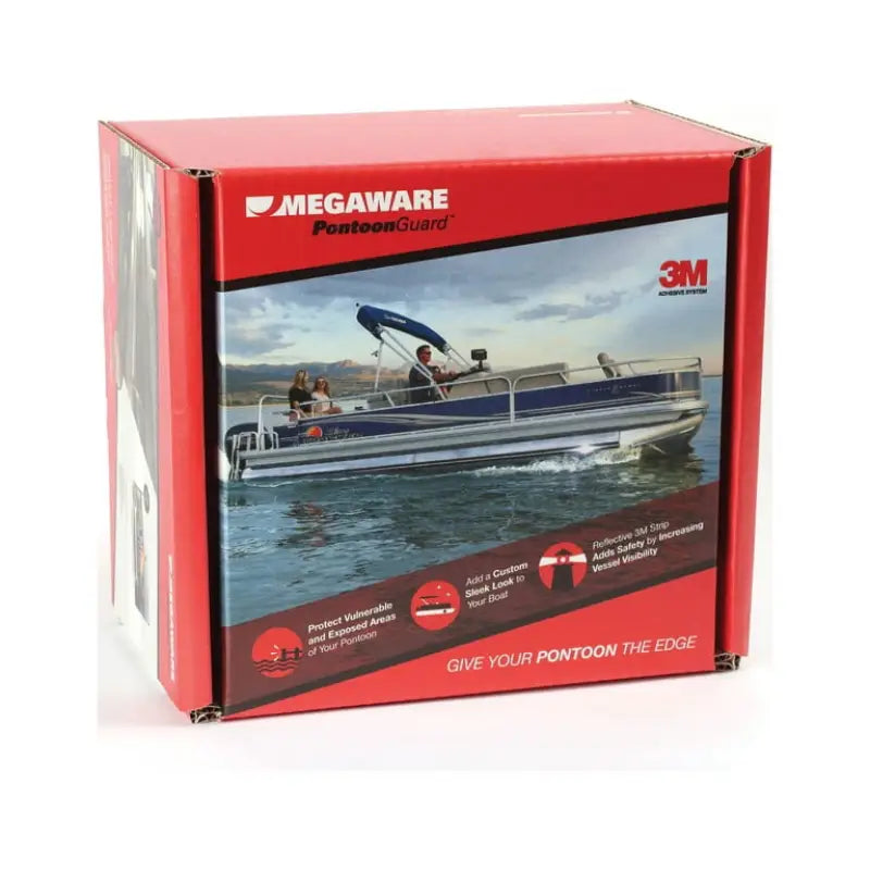 30232 Keelguard Megaware Pontoonguard 32’ Black - Boat Fender