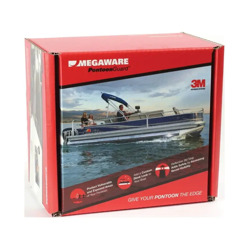 30240 Keelguard Megaware Pontoonguard 40’ Black - Boat Fender