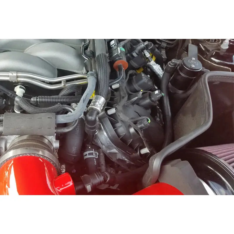 J&L 3024D-B 3024D-B J&L 18-19 Ford Mustang GT Driver Side Oil Separator 3.0 - Black Anodized