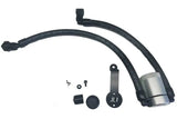 J&L 3024D-C J&L 18-19 Ford Mustang GT Driver Side Oil Separator 3.0 - Clear Anodized