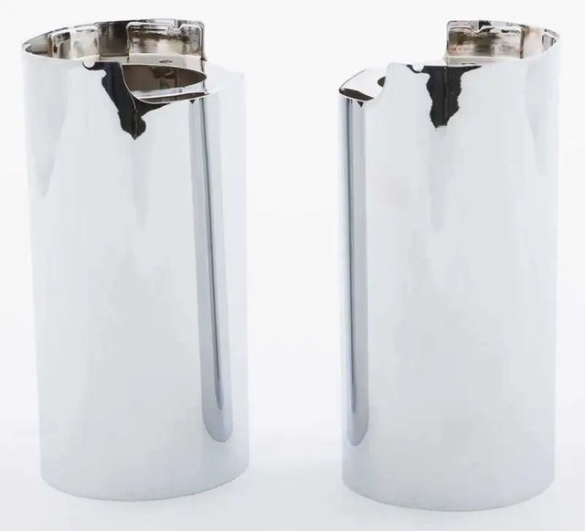 302603 Upper Fork Tube Covers Chrome Touring 14 Up