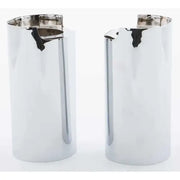 302603 Upper Fork Tube Covers Chrome Touring 14 Up