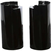 302604 Upper Fork Tube Covers Black Touring 14 Up
