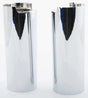 302605 Uppr Fork Tube Cvrs Chrome +2" Touring 14 Up