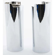 302605 Uppr Fork Tube Cvrs Chrome +2" Touring 14 Up