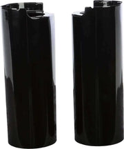 302606 Uppr Fork Tube Covers Black+2" Touring 14 Up