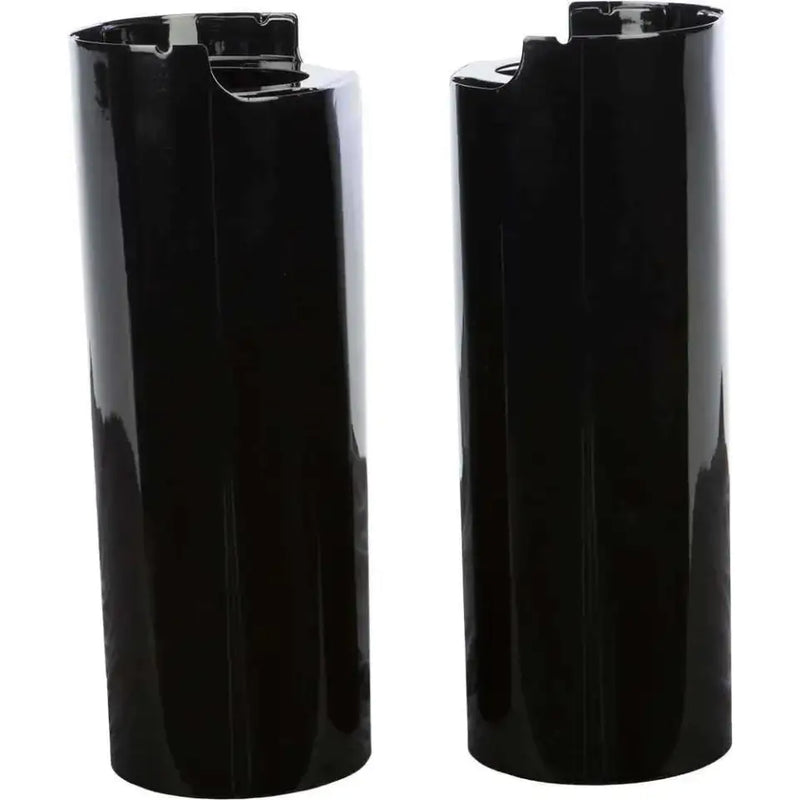 302606 Uppr Fork Tube Covers Black+2" Touring 14 Up