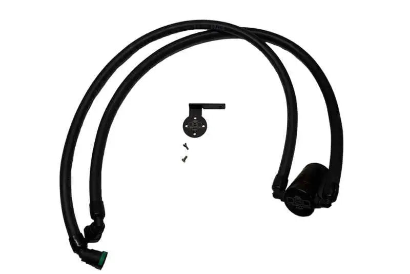 J&L 3028P-B J&L 2021 Ford F-150 3.5L Passenger Side Oil Separator 3.0 - Black Anodized