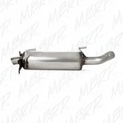 Stainless steel muffler for 3030210 Performance Exhaust Standard Silencer, exhaust standard silencer