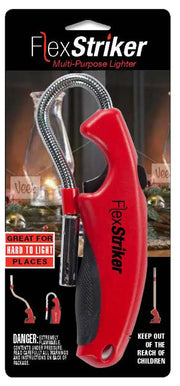 Red flexible-neck lighter for 3040CR Beacon Power Flexstriker brand easy to use