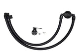 J&L 3042P-B J&L 17-20 Ford F-250 6.2L/7.3L Passenger Side Oil Separator 3.0 - Black Anodized