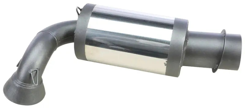 Silver and gray exhaust muffler for 3045210 Performance Exhaust Trail Silencer, perfect for performance exhaust trail setups