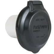 304EL-BRV.BLK Receptacle